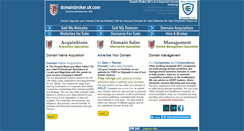 Desktop Screenshot of domainbroker.uk.com